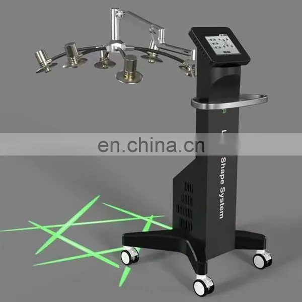 6D Laser Non-invasive Weight Loss Shaping Beauty Instrument Diode Green Laser Light Device 532nm Wavelengths Body Slimming photo-3