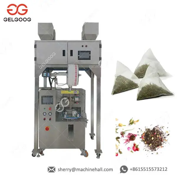 Small Scale Tea Bag Machine Round tea Bag Packing Machine Pyramid tea Bag packaging photo-3