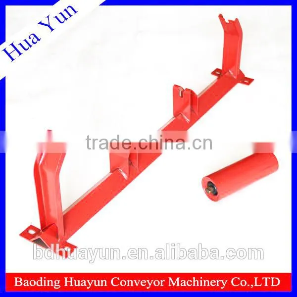 1000mm Belt Width Angle Steel Trough Idler Frame Belt Conveyor Idler Frame photo-2