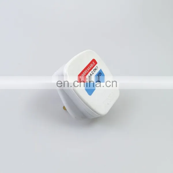 Top Quality Type 13A Outlet UK Standard Grounding White Smart Plugs photo-5