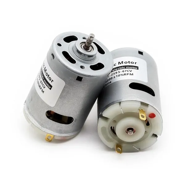 RS-545SA OD Φ 35.8/36 mm Carbon Brush DC Motor With Plastic End Cap photo-5