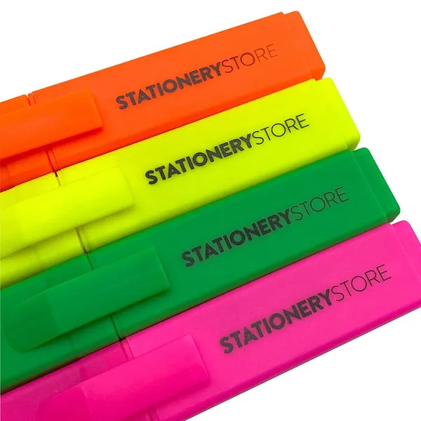 Wholesale Custom Non Toxic Fluorescent Square Highlighter Pen Washable School Water Based Markers Set for Kids photo-2