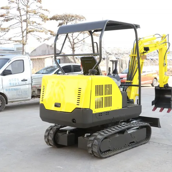 Building Construction New Model 2.3 Ton Mini Track Type Crawler Excavator Powerful Diesel Engine Mini Excavator photo-4