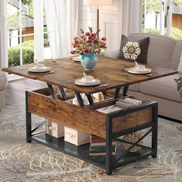 Multi-functional Living Room Home Storage Coffee Table