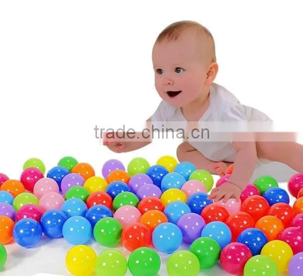 Swim Fun Colorful Soft Plastic Ocean Ball Secure Quality Choice photo-2