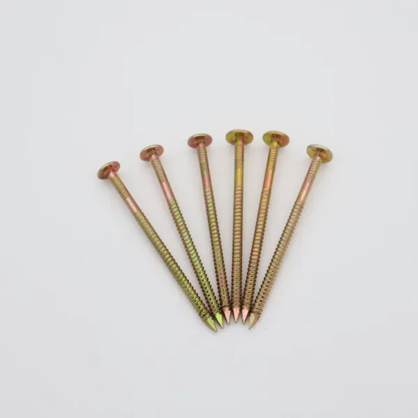 2inch Black Threaded Nails with Warranty for Industrial Use
