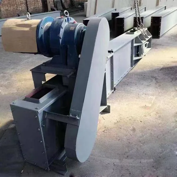Scraper Conveyor for Conveying Granular and Powdery Materials, Single or Double-row Chain, Fu270 Plate Chain Type Mine Material Conveyor photo-2