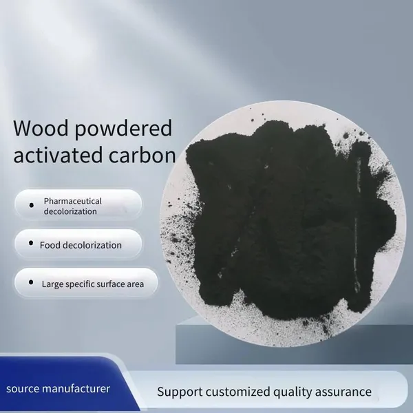 Powdered Activated Carbon for Powder Water Treatment, Sewage Treatment, Decolorization and Cod Reduction, as Well as Oil Purification and Impurity Removal photo-3