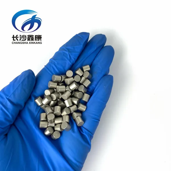 99.995% Purity Ni Nickel Granules Pellets D3X3mm D6X6mm 1-10mm Nickel Particles