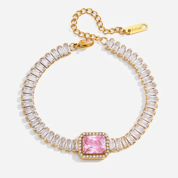 Hypoallergenic 316L Stainless Steel Bracelet With Titanium Nitride Barrier & 2-Year Warranty