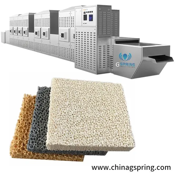 Tunnel Type Microwave Oven For Ceramics Industry Professional Factory