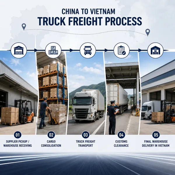 China to Vietnam Truck Freight and Customs Clearance Service photo-5