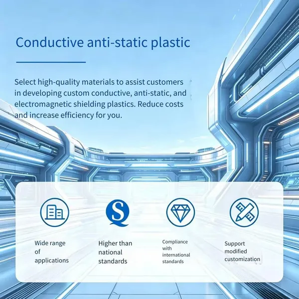 Modified pc Conductive and Antistatic Carbon Nanotube Conductive pc With Conductivity of 1 - 10 Orders, Carbon Fiber, Ultra - High Conductivity, High Impact Resistance, Black and Shiny photo-3