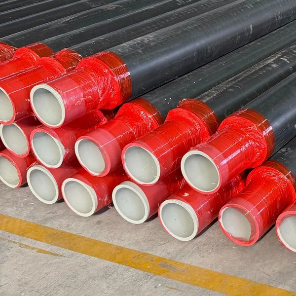 Thickness 5-60mm Polyurethane Coating Insulation Carbon Steel Pipe With HDPE Jacketed