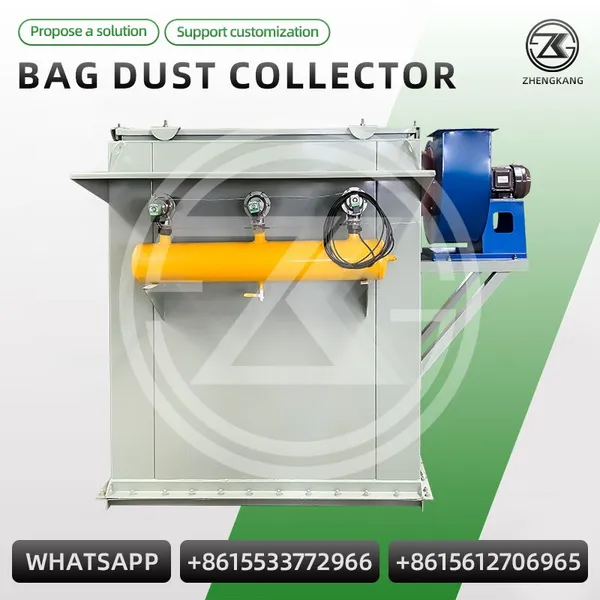 Coal‑fired Boiler Baghouse Pulse Jet Dust Collector High Temp Resistant Bag Filter Dedusting System For Power Plant photo-2