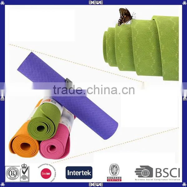 Customized Portable Colorful PVC Material Pilates Mat photo-3