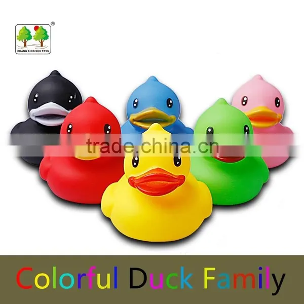 Baby Bath Toys Colorful Duck Family