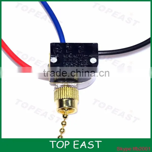 3Line Pull Chain Ceiling Fan Light Switch OFF,L-2,L-2,L-1-2 UL CQC photo-5