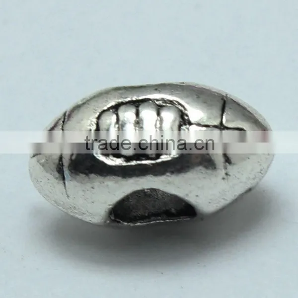 Lead Free Nickle Free Zinc Alloy Pdora Eyes Shape Jewelry Hole Beads for Bracelets and Necklaces photo-2