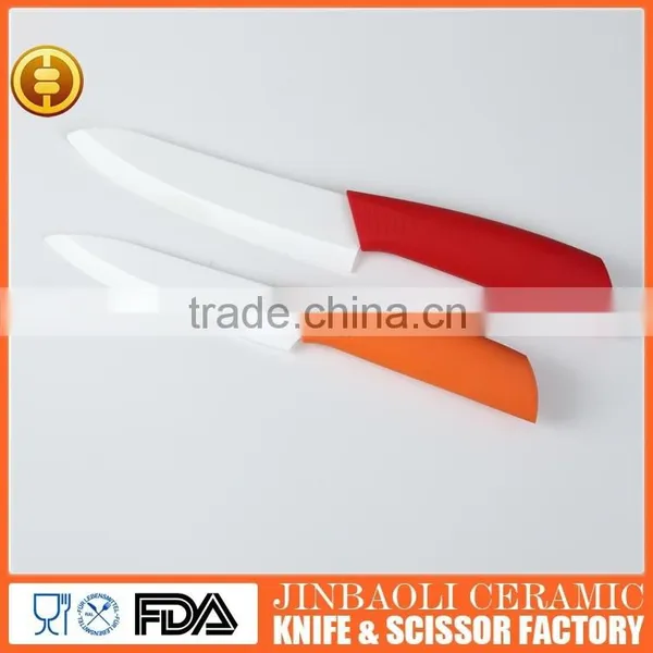3pcs Ceramic Kitchen Gadget Knife Set With Acrylic Block photo-4