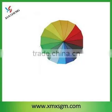 Modern 16 Colors Straight Rainbow Umbrellas photo-3