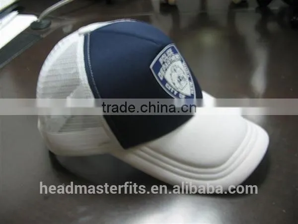 Printed Logo Short Brill Plain Baseball Caps Mesh Kids Trucker Cap Foam Hat photo-3