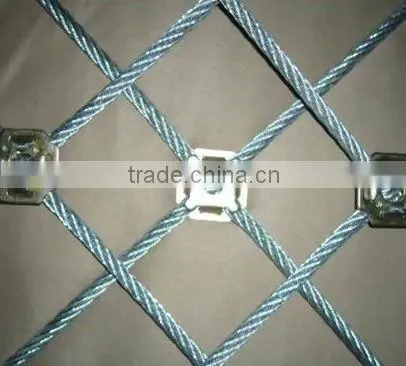 ss Animal Enclosure Rope Mesh/stainless Steel Wire Rope Mesh Net photo-5