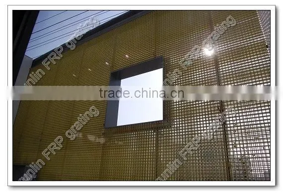 Ferfect Plastic Grating Transparent Curtain Wall