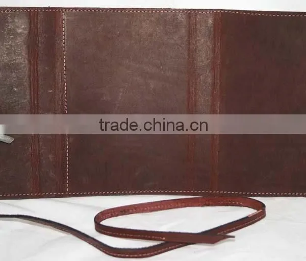 Handmade Vintage Genuine Leather 2016 Diary With Refillable Kraft Lined Paper photo-6