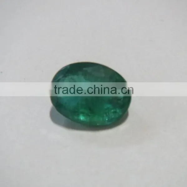 4.10 Carats SUPER Quality Zambian NATURAL UNTREATED Emerald Oval Cut Gemstones photo-3
