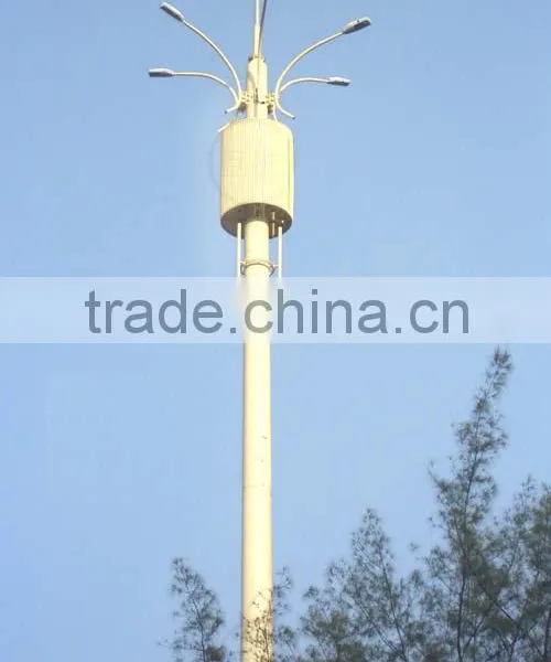 High Quality Self Supporting Monopole Communication Tower photo-5