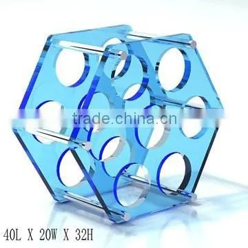 GH-RZ258 Shenzhen Guihe Factory Direct Sale Cheap Acrylic Wine Display Rack Wholesale Bottle Rack / Holder photo-6