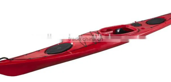Popular Single Sit in Fishing Boat Cheap Plastic Sea Kayak Wholesale photo-5