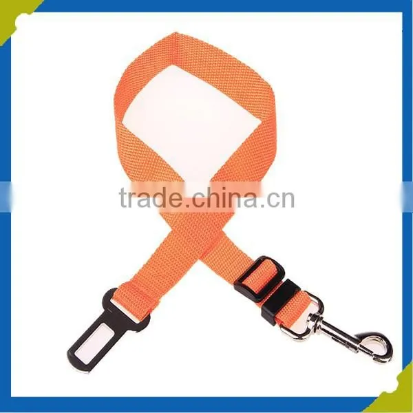 Wholesale Colorful Pet Dog Collars Leashes Seat Belt Vehicle Safety Travel Replacement photo-2
