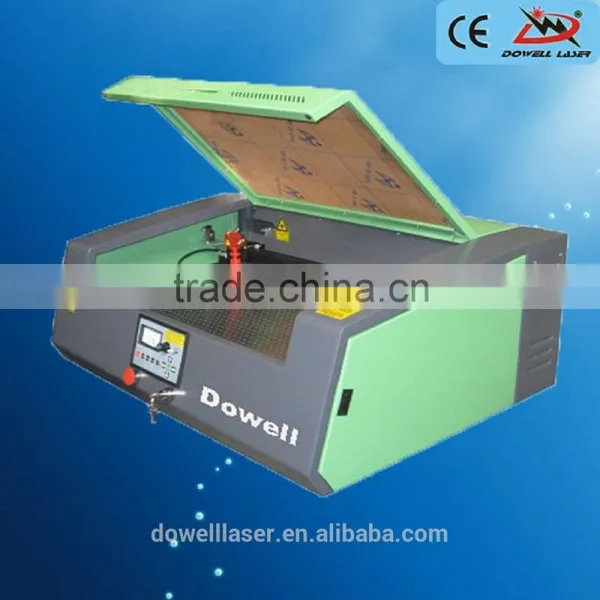 2016 Hot Sale Dowell 40W 60W High Quality and High Speed Mini CO2 Laser Engraving Machine