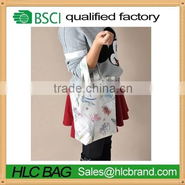Eco Friendly White Flower Printing Jelly Tote Bag HL-PB122 photo-3