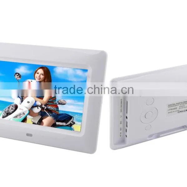 7 Inch Digital Photo Frame HD With Video MP3 MP4 Player Advertising Player