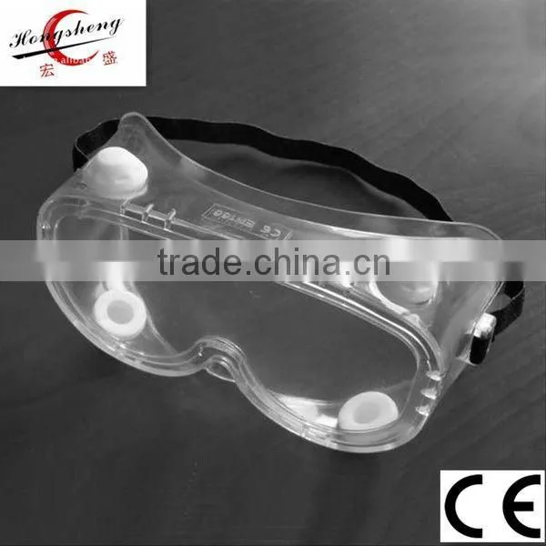 2016 Hot Selling Safety Goggles PC Lens PVC Frame Working Dental Safety Goggles PVC Soft Frame Safety Goggles photo-2