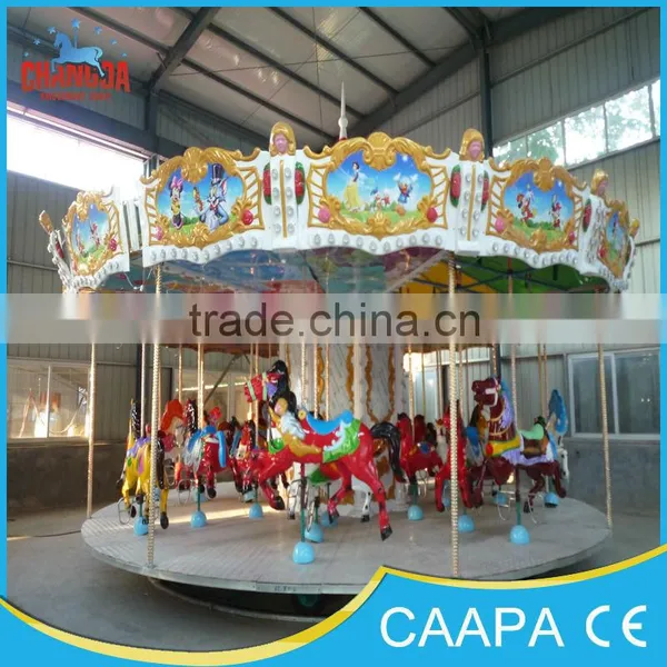 Hot Sale Amusement Ride Playground Amusement Carousel Ride