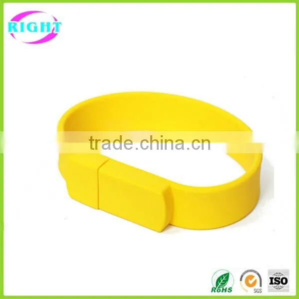 Promotional Gift Cheap Silicon Wristband Bulk 1gb USB Flash Drive photo-4