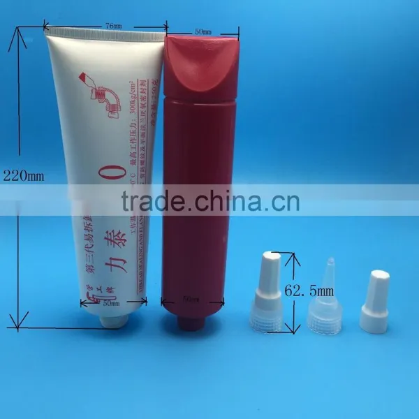 320ml Flat White LDPE Plastic Tube With Dropper photo-2