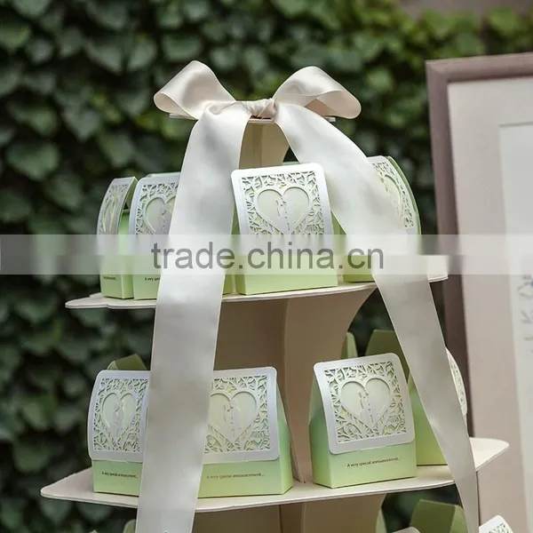 2015 Elegant Laser Cut Wedding Favor Box photo-3