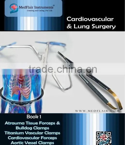 Cardiovascular Surgical Instruments, Micro Surgery Instruments, Instrumentos de Microcirugia, Mikrochirurgie Instrumente