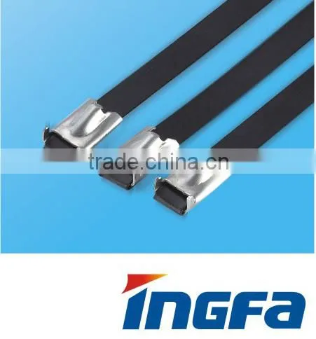 Pvc Coated Cable Tie Size From 150mm to 1000mm Metal Material photo-3