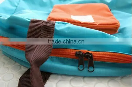 Waterproof Nylon Foldable Shopping Bag for Women photo-2