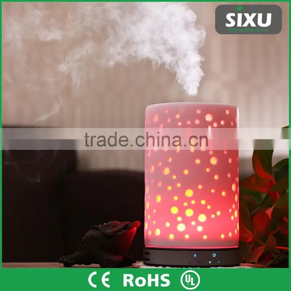 Air Humidifier Purifier LED Light Aroma Diffuser Vaporizer Freshener
