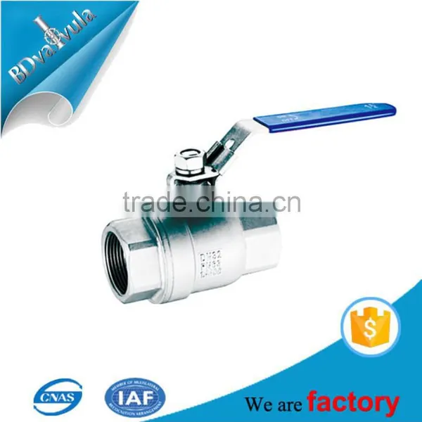 1/2 3/4 1 2 3 4 Inch 3pcs Ss304 Ss316 Full Bore Socket Weld Ball Valve photo-5