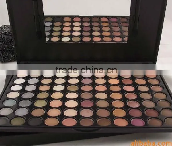 88 Color Bare Minerals Eyeshadow Paletee Basic Makeup Brushes