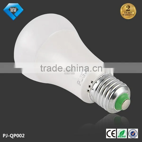 Guzhen China Supplier 5w 7w 9w 12w Aluminum Heat Sink E27 Plasitc Led Light Bulb photo-3