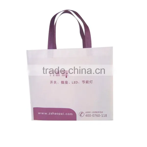 High Quality Clear Wholesale Custom Durable Promotional Shopping Bag ,non Woven Promotional Bag photo-5